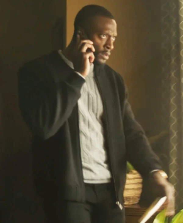 Detective Alex Cross Bomber Jacket Stand Up