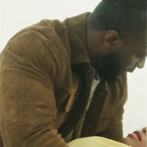 Detective Alex Cross Suede Leather Jacket Back