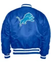 Detroit Lions MA 1 Bomber Jacket Back