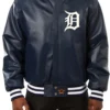 Detroit Tigers Leather Jacket