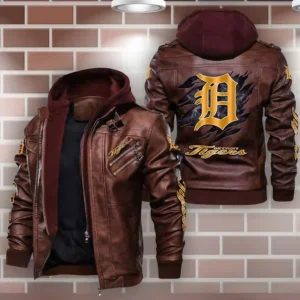 Detroit Tigers Leather Jacket For Sale