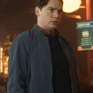 Dominic Sherwood Haunted Wedding Bomber Jacket