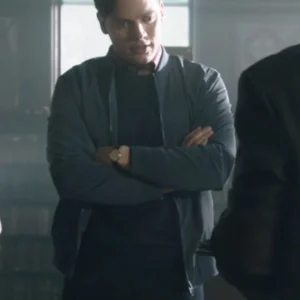 Dominic Sherwood Haunted Wedding Bomber Jacket For Sale