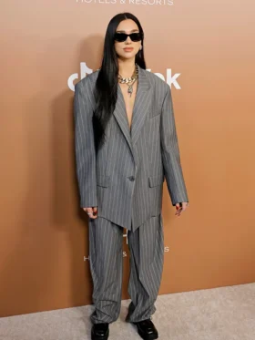 Dua Lipa Baggy Suit Jacket