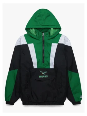 Eagles Starter Pullover Hooded Jacket
