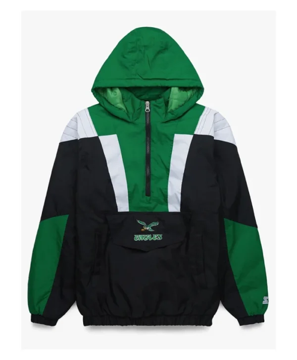 Eagles Starter Pullover Hooded Jacket