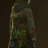 Ekko Arcane Green Hooded Jacket For Sale
