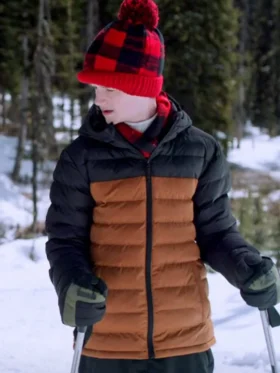 Elijah Fox Snowy with a Chance of Christmas Puffer Jacket