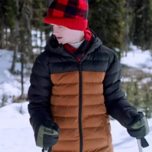 Elijah Fox Snowy with a Chance of Christmas Puffer Jacket
