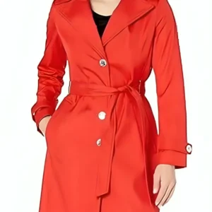 Elsbeth S02 Carrie Preston Red Coat For Sale