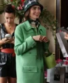 Emily Cooper Emily in Paris Green Wool Coat