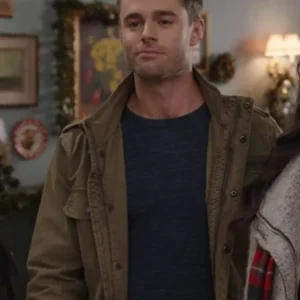 Eric Guilmette Tails of Christmas Brown Jacket