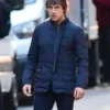Ethan Hunt Mission Impossible 8 Blue Puffer Jacket