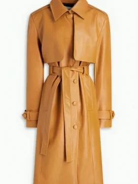 Eva Longoria Only Murders in the Building S04 Leather Jacket Front