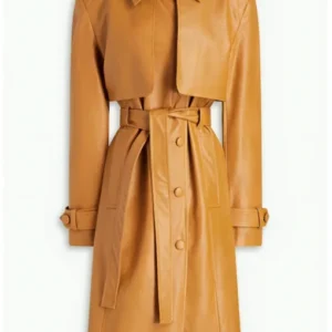 Eva Longoria Only Murders in the Building S04 Leather Jacket Front