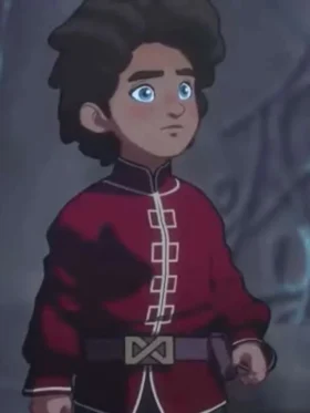 Ezran The Dragon Prince S06 Red Jacket For Sale