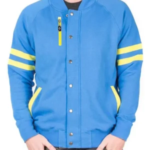 Fallout 4 Vault Blue Varsity Jacket