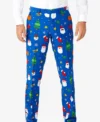 Festivity Blue Mens Trendy 2 Piece Suit Trouser