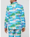 Flaminguy Colorful Mens 2 Piece Suit Back