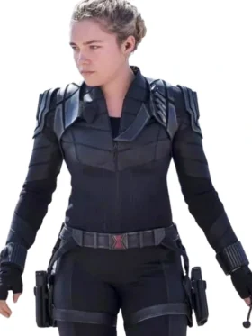 Florence Pugh Thunderbolts Black Costume Jacket