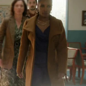 Found Season 02 Gabi Mosely Brown Coat For Sale