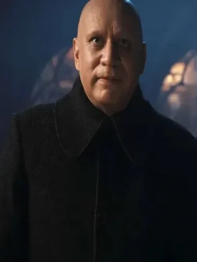 Fred Armisen Wednesday Wool Coat