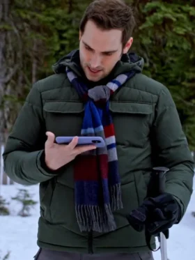 Giles Panton Snowy with a Chance of Christmas Puffer Jacket