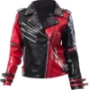 Heartless Asylum Harley Quinn Leather Jacket