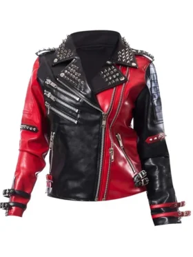 Heartless Asylum Harley Quinn Leather Jacket