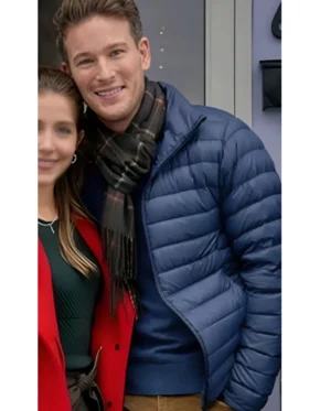 Holiday Mismatch Jon Mclaren Blue Puffer Jacket