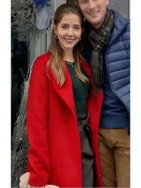 Holiday Mismatch Maxine Denis Red Coat