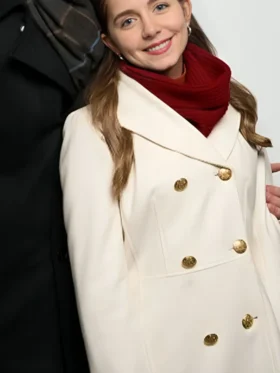 Holiday Mismatch Maxine Denis White Coat