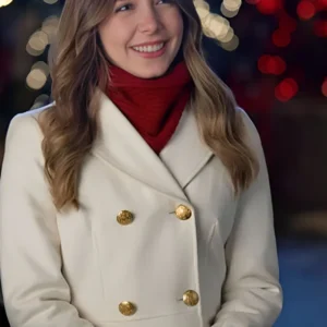 Holiday Mismatch Maxine Denis White Trench Coat