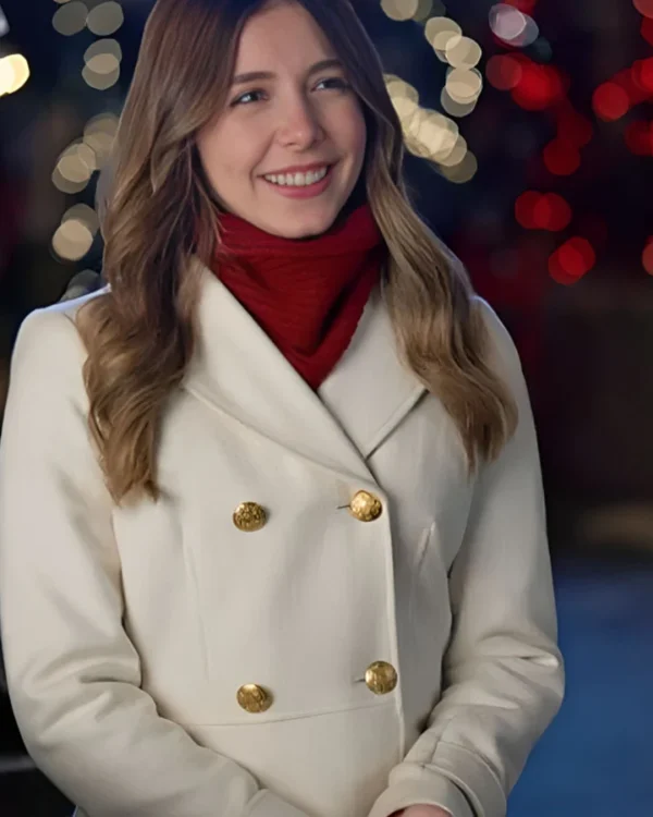 Womens White Coat For Christmas
