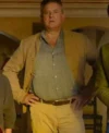 Hugh Bonneville Paddington in Peru Beige Jacket For Sale