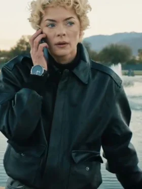 Jaime King Lights Out Black Jacket