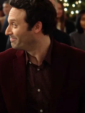 Jake Epstein Sincerely Truly Christmas Blazer
