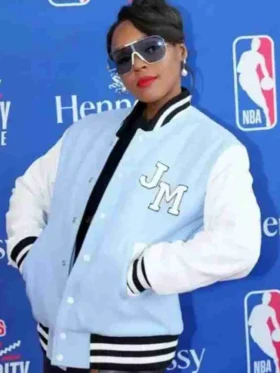 Janelle Monae NBA All Star Varsity Jacket