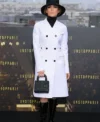 Jennifer Lopez white peacoat