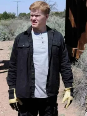 Jesse Plemons Breaking Bad Black Cotton Jacket