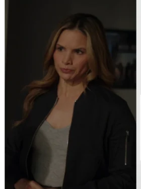 Jessica Knight NCIS S22 Navy Bomber Jacket