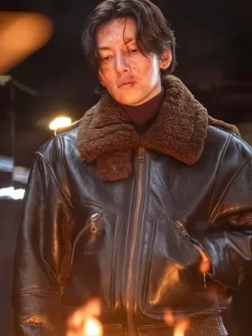 Ji Chang wook Gangnam B Side Leather Jacket