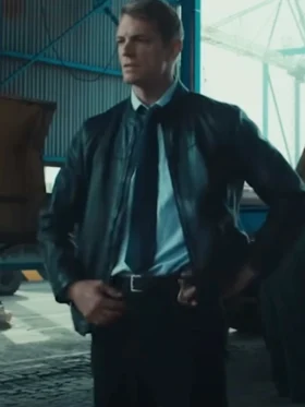 Joel Kinnaman The Silent Hour Black Jacket For Sale