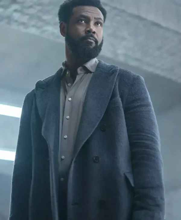 John Sampson Cross S01 Grey Coat Back