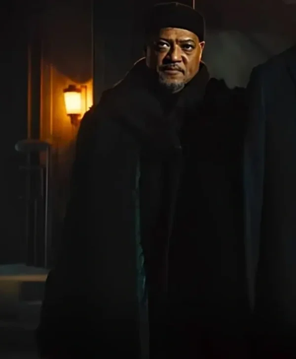 John Wick Bowery King Chapter 4 Black Wool Coat