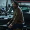 John Wick Brown Leather Jacket