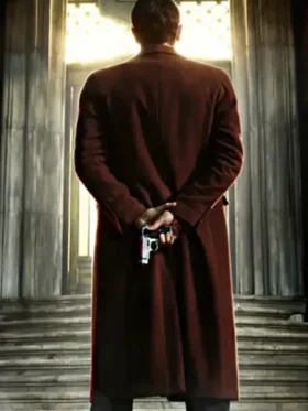 John Wick Young Winston Scott Brown Coat Back