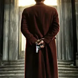 John Wick Young Winston Scott Brown Coat Back