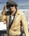 Johnny Depp Crock of Gold Few Rounds Leather Jacket Front