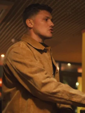 Jon Pointing Sweetpea Brown Jacket For Sale